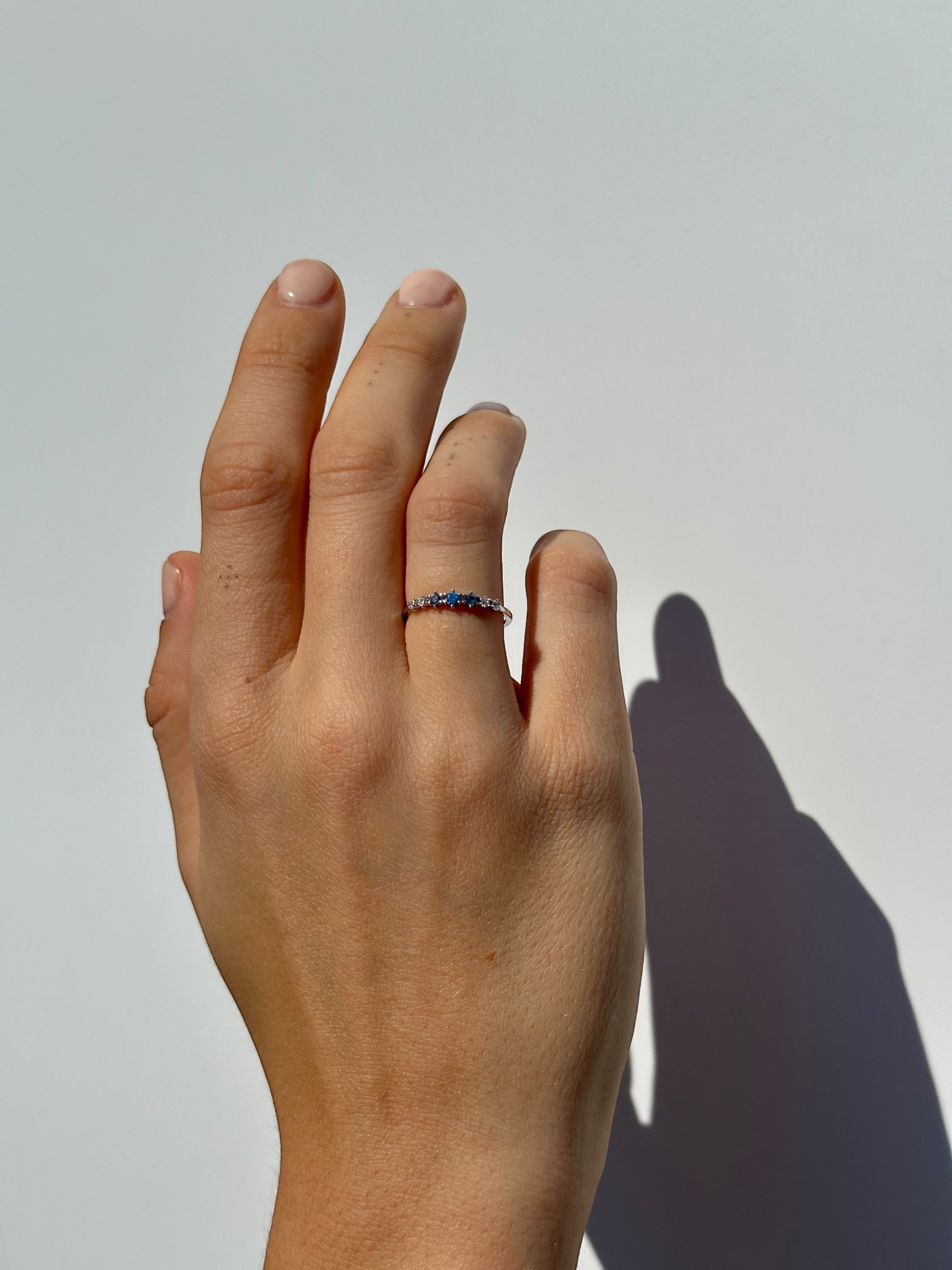 Touch of blue